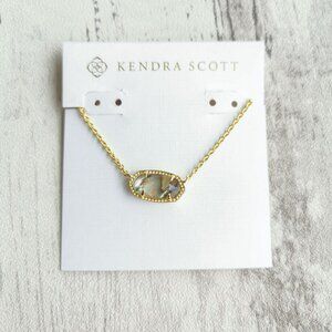 Kendra Scott Gold Abalone Shell Necklace - Elisa